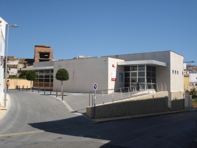 Imagen exterior del centro de salud del Poblenou de Benitatxell