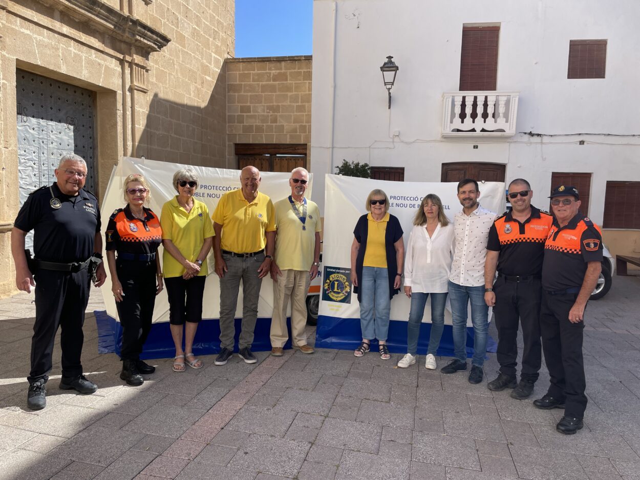 Protección Civil Benitatxell recibe importantes donaciones de material ...